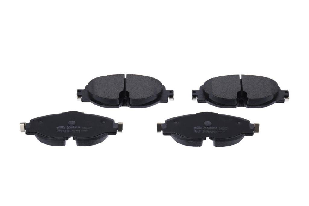 Jeu de 4 plaquettes de frein VALEO ref. 610376